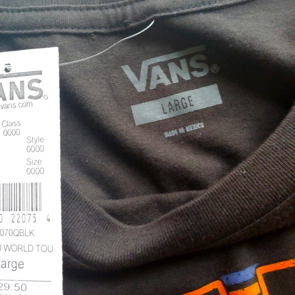 VANS NEW Ron Jon World Tour Cropped T-Shirt - Picture 5 of 6
